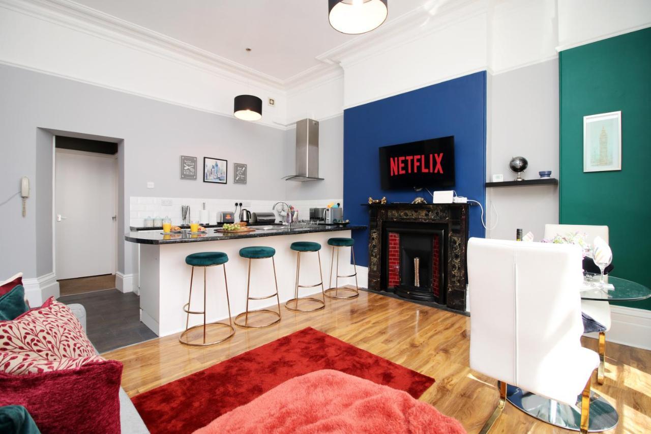 Apartament Sleek And Stylish 2 Bed In Clifton - Garden Bristol Zewnętrze zdjęcie